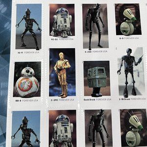 Retro Robot 2021 New America Forever Stamp